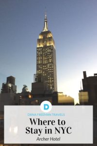 Dana Freeman Travels Archer Hotel New York Review | Dana Freeman Travels