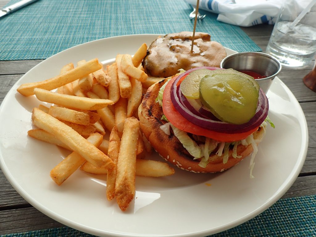 Food at French Leave Resort Eleuthera