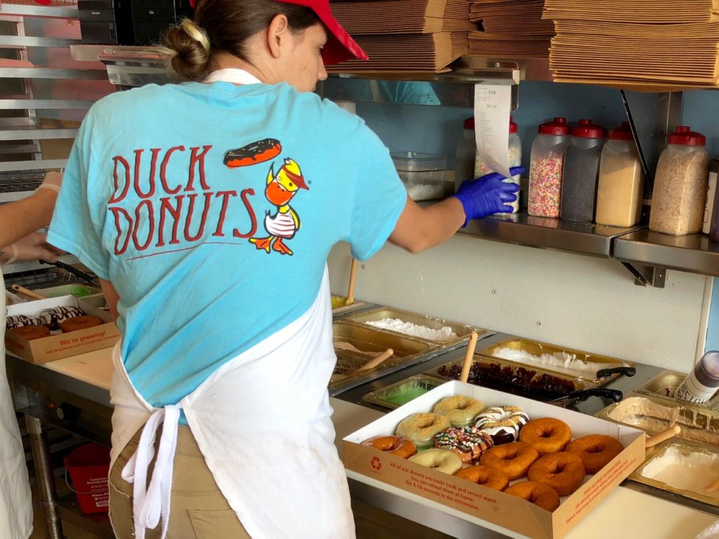 Duck Donuts Outer Banks Vacation